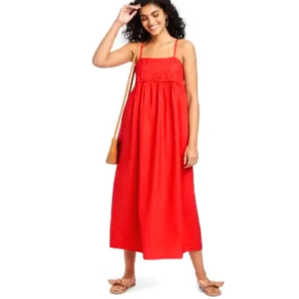A New Day Smocked Maxi Dress